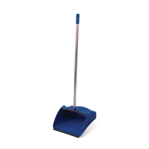 Pá de Lixo c/Cabo Pop Plastica Azul - Bralimpia