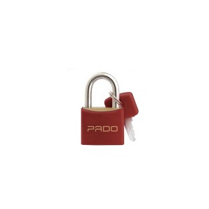 Cadeado 30mm Capa Vermelha