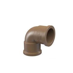 Joelho 90º Soldável 40mm Marrom - Tigre