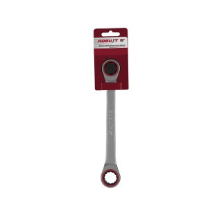 Chave Estrela Plana com Catraca 17 x 19 mm - Robust