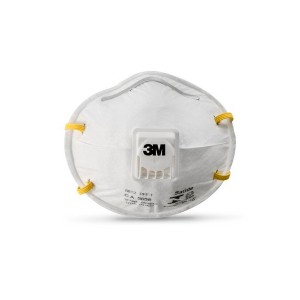 Máscara Respiratória c/ Válvula 8812 Branca - 3M