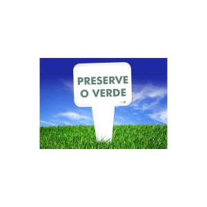 Placa Preserve o Verde Ps184 - Encartale 