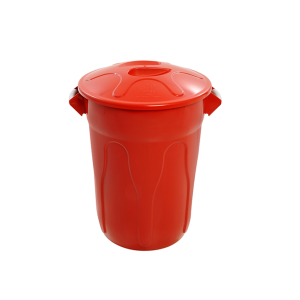 Cesto de Lixo 100 L Red com Tampa Vermelho