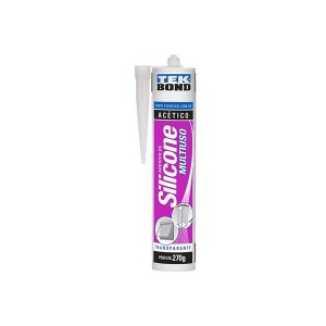Silicone Incolor Acético 270G - Tekbond