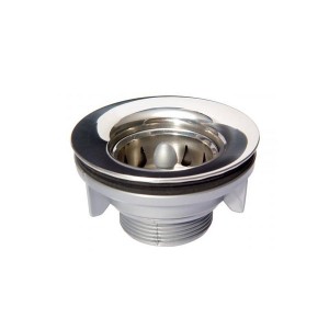 Válvula com Inox para Pia Americana 3.1/2 Pol. - Tigre