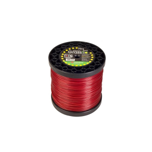 Fio Corta Grama 2.4mm Vermelho