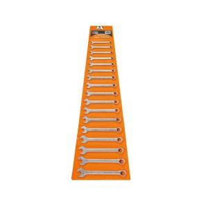 Jogo de Chave Combinada 6 a 22mm Aço Cromo Vanádio c/ 17pçs - Tramontina
