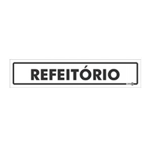 Placa Refeitório Ps37 - Encartale 
