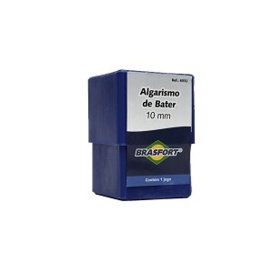 Abecedário de Aço para Bater de 10mm - Brasfort