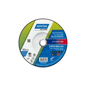 Disco de  Desbaste 7"x1/4"x7/8" BDA600 - Norton