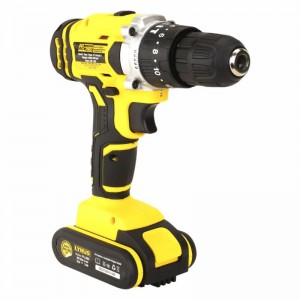 Parafusadeira / Furadeira de Impacto 3/8 Pol. 20V com 2 Baterias 1,3Ah Carregador Bivolt e Maleta - LYNUS-PFL-20B2
