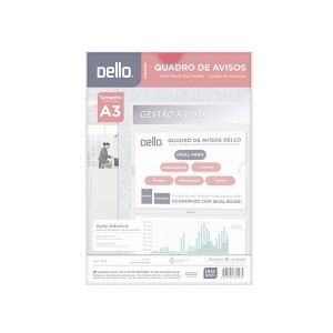 Expositor Polipropileno Quadro Multiuso Cristal A3 - Dello