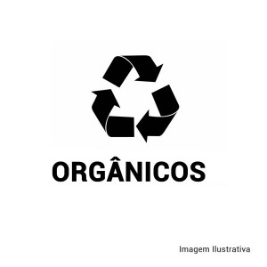 Adesivo Coleta Seletiva - Orgânicos