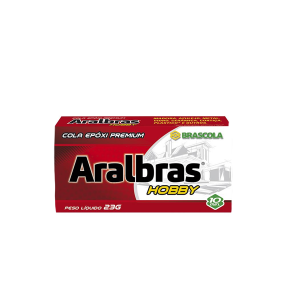 Adesivo Epóxi Aralbras Hobby 10 Minutos 23 gr Brascola
