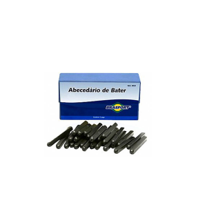 Alfabeto de Bater 10mm - Brasfort
