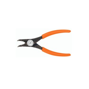 Alicate Bico Curvo p/ Anéis Internos Aço Cromo Vanádio 7" - 44009/107 - Tramontina