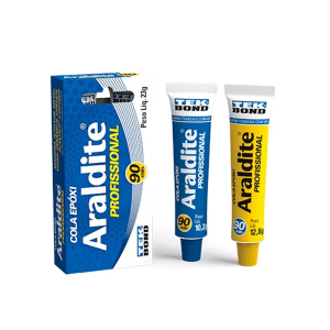 Adesivo Epóxi Araldite 90min Líquido Profissional 23G - Tekbond