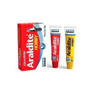 Adesivo Epóxi Araldite 10min Líquido Hobby 16G - Tekbond