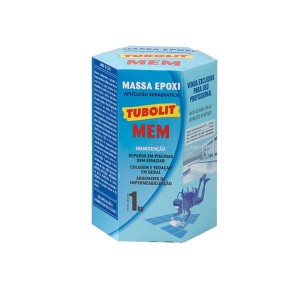 Massa Epoxi Mem 1Kg Branco - Tubolit