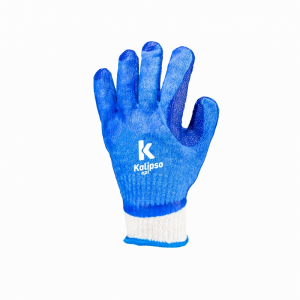 Luva Algodão com Látex Azul Blue Grip G CA 38091 - Kalipso