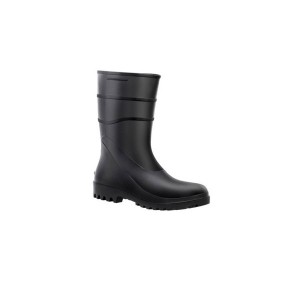 Bota PVC Cano Curto s/ F Preta Nº 45 - Bracol