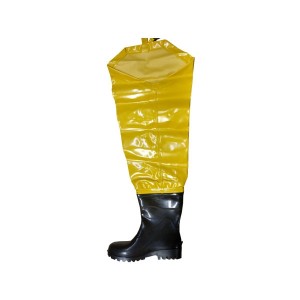 Bota Borracha Virilha Perneira Amarela nº 39