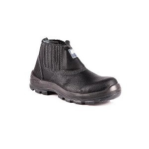 Botina Elástico PU Composite Preta c/Bico Nº42 - Bracol