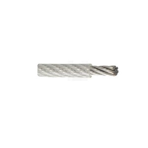 Cabo de Aço Galvanizado Plastificado 3/8 Pol. 6x19 Alma de Fibra ( Vendido por Metro )