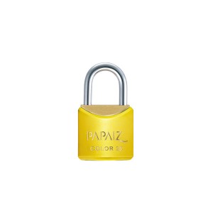 Cadeado de Latão 25mm Capa Amarelo