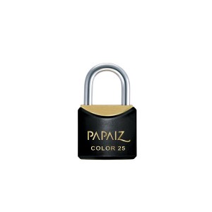 Cadeado de Latão 25mm Capa Preta