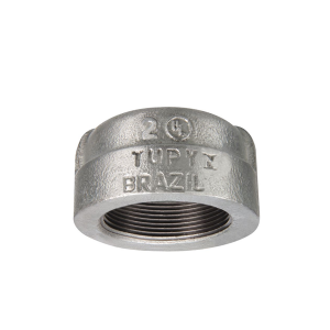 Cap com Rebordo NPT 2.1/2 Pol - Tupy