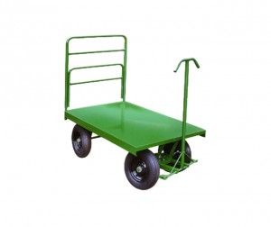 Carrinho Plataforma 1.50x0.80m Chapa sem Aba P153 - Scheer
