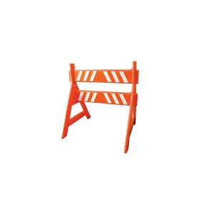 Cavalete Plástico 1x1 Laranja/Branco