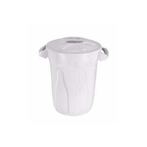 Cesto de Lixo 60 L Red com Tampa Branco