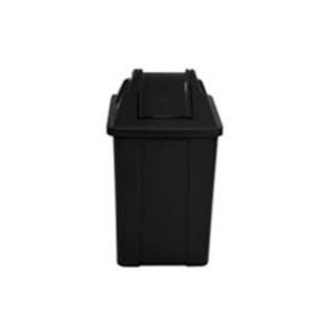 Cesto de Lixo 100 L Quad Basculante Preto