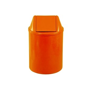 Cesto de Lixo 13 L Red Basculante Laranja