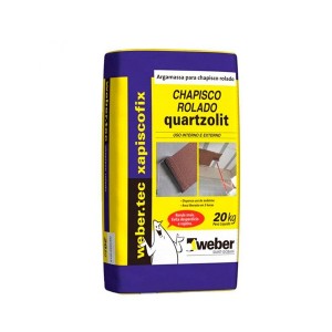 Chapisco Rolado 20kg Quartzolit