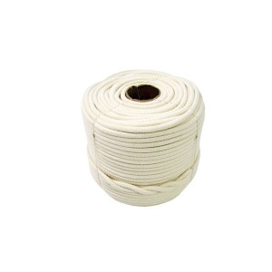 Corda Trançada de Algodão 16.0mm Branca (Vendida por Kilo)