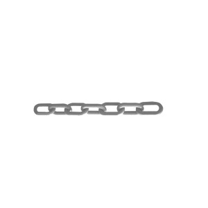 Corrente Plástica 63 x 34mm Cinza (Vendida por Metro)