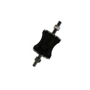 Amortecedor Coxim III Borracha 12.7.mm 1/2 Pol. 70mm - Vibra Stop