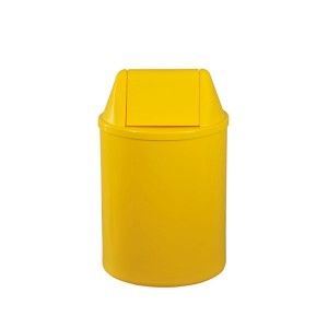 Cesto de Lixo 13 L Red Basculante Amarelo
