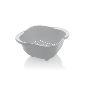 Escorredor de Macarrão Gusto 27,5cm Branco - Martiplast