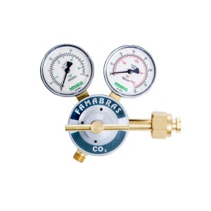 Regulador CO2 Gás Carbônico FRGC-150P - Série 100- Famabras