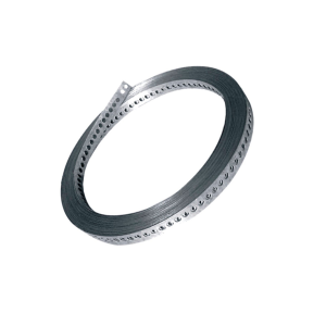 Fita Perfurada Galvanizada 19mm x 0.40mm x 30m - Ancora