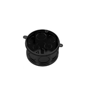 Caixinha de Luz PVC Octagonal 4x4 FMS Preto 