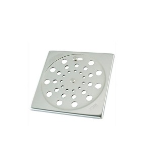 Grelha Quadrada de Inox c/Fecho de 15cm
