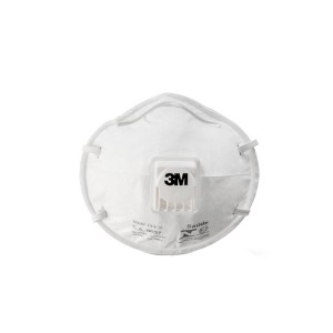 Máscara Descartável c/ Válvula PFF2 Branca - 3M