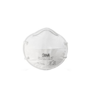 Máscara Descartável s/ Válvula PFF2 Branca - 3M