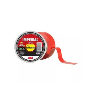 Fita Isolante Vermelha 18mm x 10m Imperial - 3M