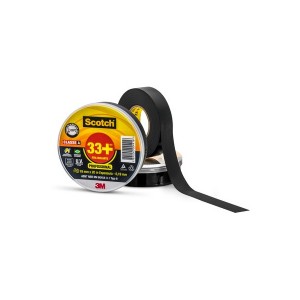 Fita Isolante Preta 19mm x 20m Scotch33+ - 3M